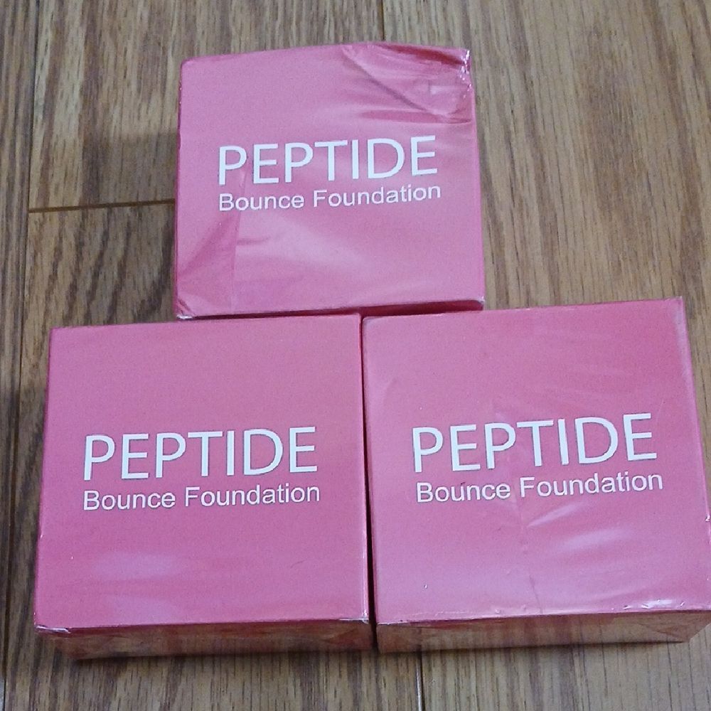 Peptide Bounce BalmFoundation Set of 3 Color is #01 exp 6/28 Factory Sealed